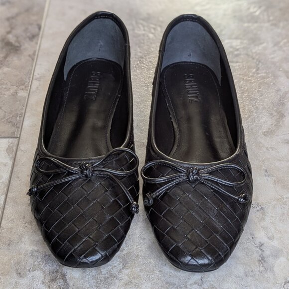NEW Schutz 'Arissa' Woven Leather Flats (size 6.5) - Picture 2 of 12